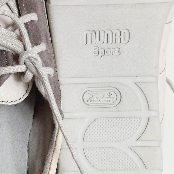Munro 'Tori' Womens Sporty Brown Gray Lace Up Arch Support Sneaker Shoe Sz 10 - Picture 5 of 7